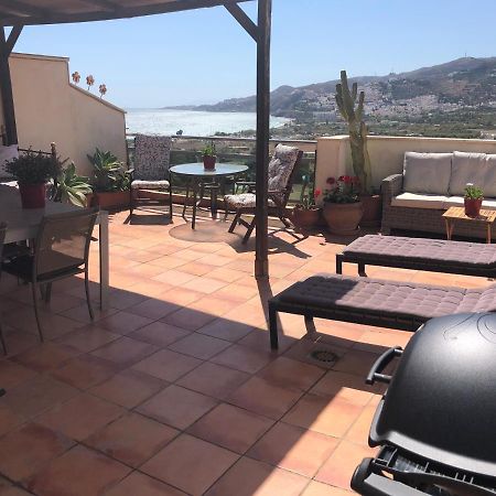 Mirador Penthouse, centro y mar, terraza grande Nerja Exterior foto